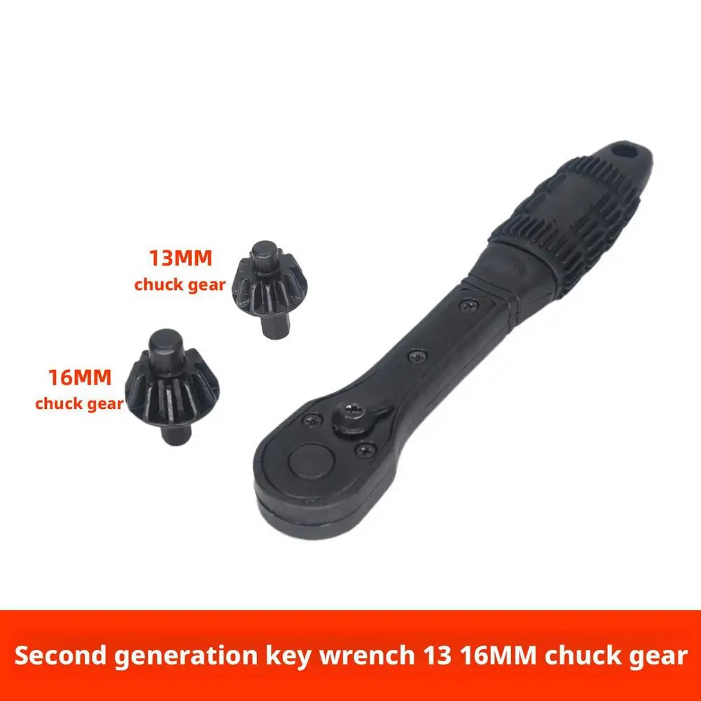 2-in-1 Drill Chuck Key Ratchet Wrench | 5-in-1 Hand Tool Ratchet Wrench Tool Axl K