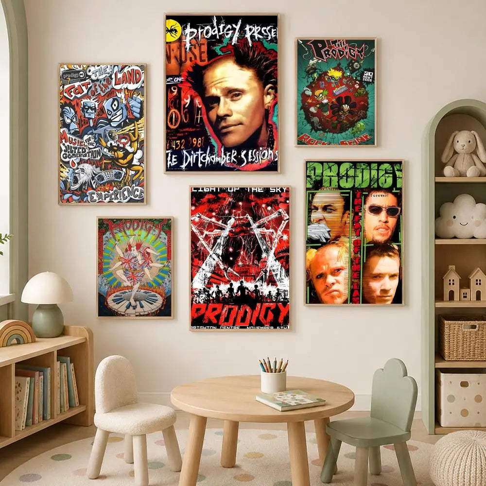 The Prodigy HD PVC Wall Poster – Self-Stick Home Decor Wall Art Poster Axl