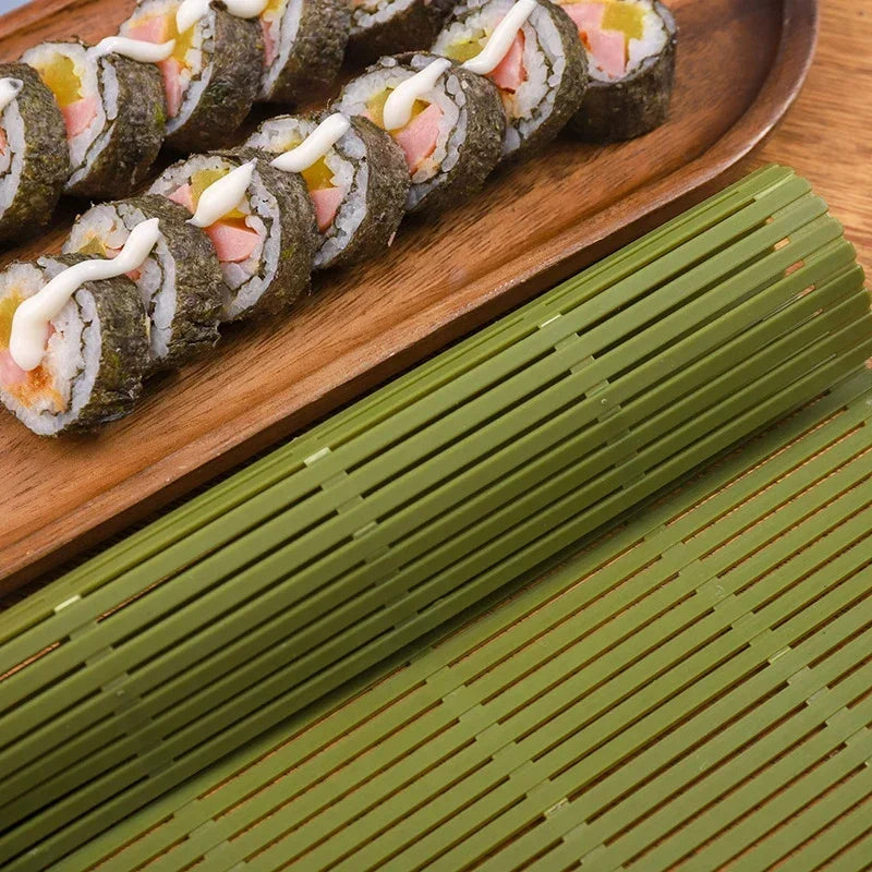 Plastic Sushi Rolling Mat – Reusable Nori Rice Roll Mold Sushi Rolling Mat Axl