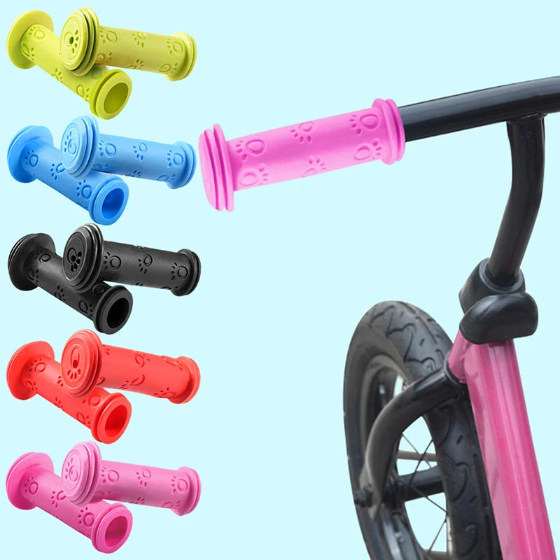 Kids Rubber Bike Handlebar Grips | Anti-Slip 22mm Bar Grips Bike Handlebar Grips Axl