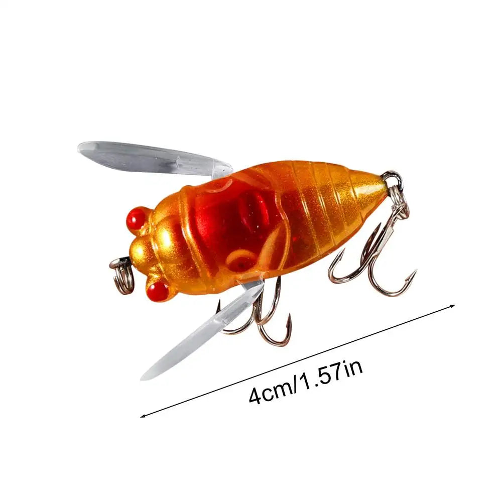 Cicada Topwater Fishing Lure – Hard Bait with Treble Hooks Topwater Fishing Lure Axl 3