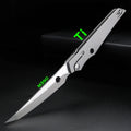 XUAN FENG M390 Folding Pocket Knife – Titanium Handle, 58-61 HRC Folding Pocket Knife Axl Default Title