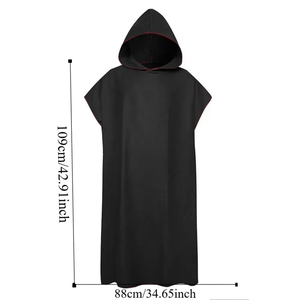 Microfiber Beach Poncho Towel – Quick-Dry Swimming Towel Beach Poncho Towel Axl