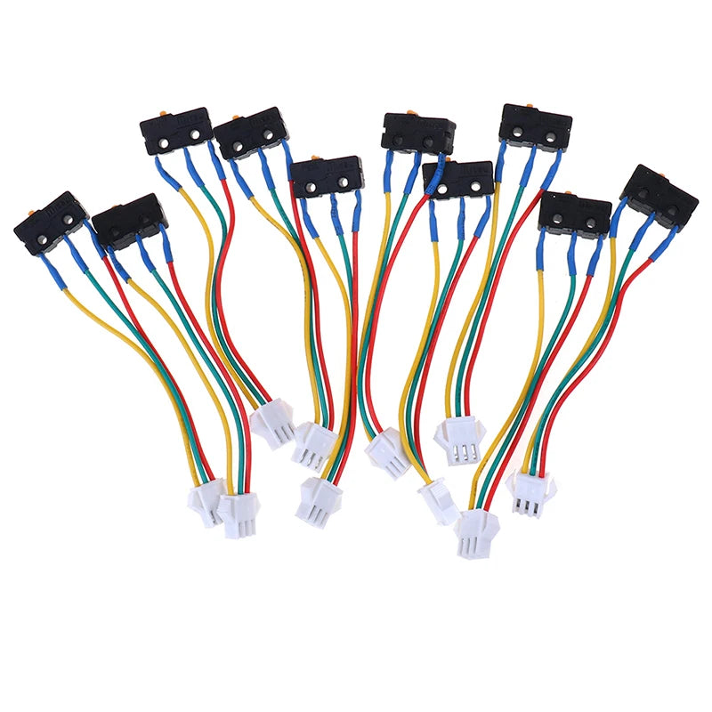 10-Pack 3-Wire Micro Switch for Gas Water Heater On/Off Micro Switch Pack Axl