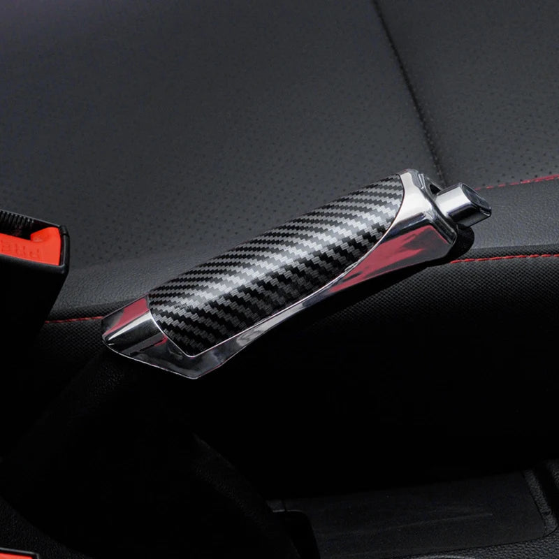 Universal Car Handbrake Cover – Anti-Slip ABS Grip Protector Car Interior Accessory Axl