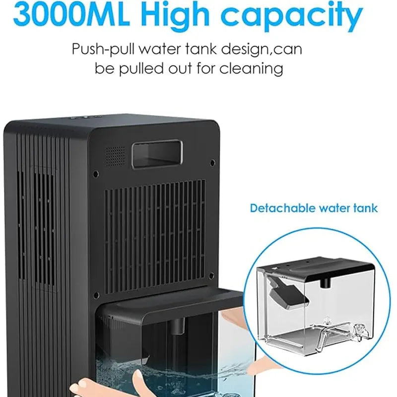 BALASHOV Electric Compressor Dehumidifier for Home & Basement Electric Dehumidifier Axl