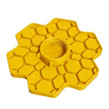 Bee Water Feeder Honeycomb Tray – Safe Honeybee Drinking Station Bee Water Feeder Axl Yellow