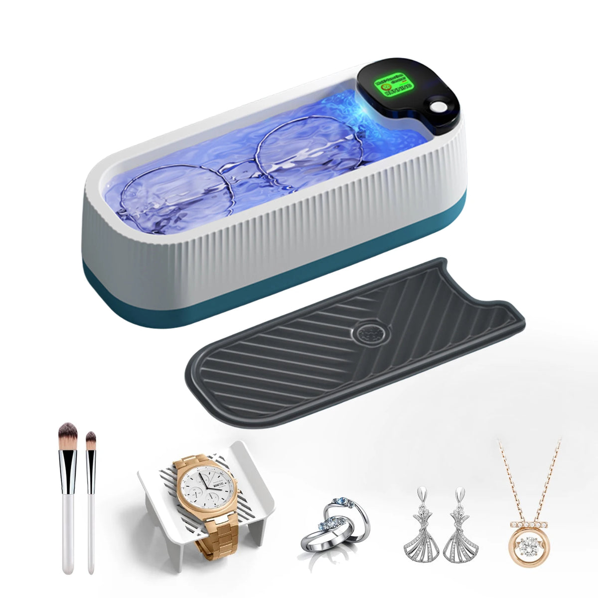 Ultrasonic Jewelry Cleaner – 360° Deep Clean for Rings & Glasses Ultrasonic Jewelry Cleaner Axl