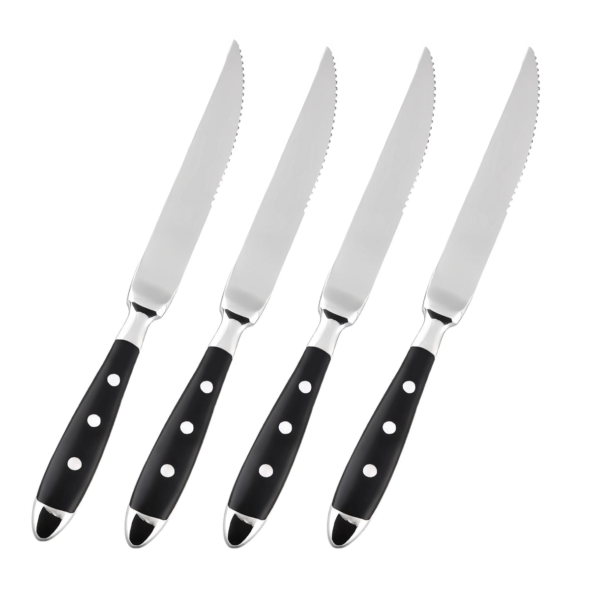 Stainless Steel Cutlery Set – Knife Fork Spoon Dinnerware Flatware Cutlery Set Axl 4 Pc Knife Set