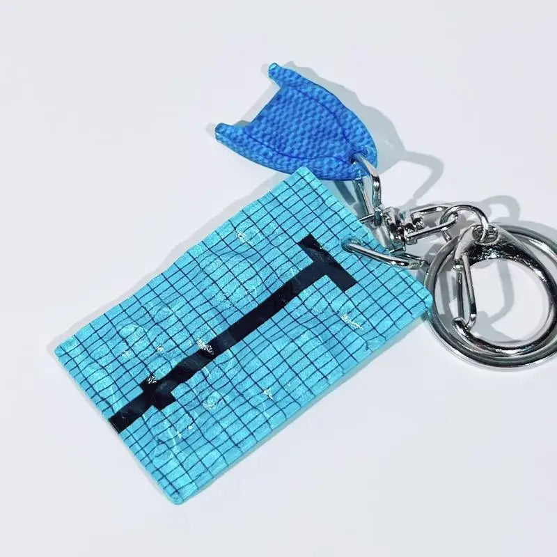 Swimming Hat Keychain – Swimmer Gift & Pool Bag Charm Novelty Keychain Axl A3