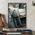 Notorious B.I.G Wall Poster Sticker – HD Print Mural Decal Wall Poster Sticker Axl Black4 40x50cmNoframe