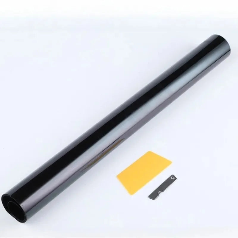 Car Windshield Sun Visor Tint Film Strip VLT 1-50% | 50x3m UV Window Tint Film Axl
