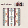 Portable Waterproof Picnic Blanket – Foldable Camping Mat Outdoor Picnic Blanket Axl WHITE 200x200cm