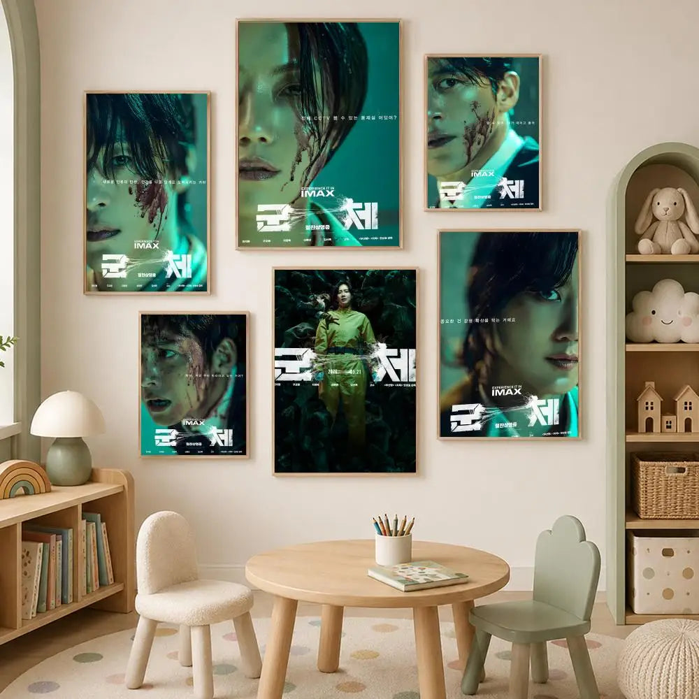 G-Gunche Self-Stick HD PVC Wall Art Poster | Waterproof Decor Wall Art Poster Axl