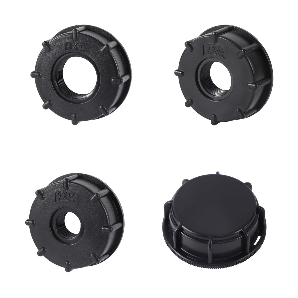IBC Tank Adapter S60 – 1/2" 3/4" 1" Female Thread Fitting IBC Tank Fitting Axl