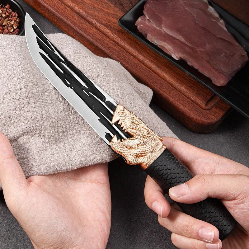 Stainless Steel Multi-Purpose Butcher & Boning Knife Kitchen Knife Axl