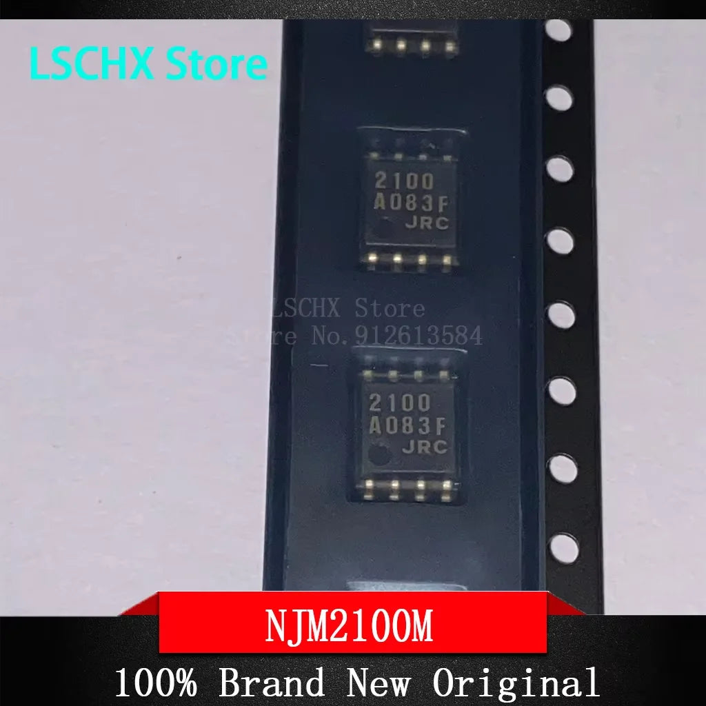 10pcs NJM SMD Operational Amplifier IC Mixed Pack – NJM4580 Operational Amplifier IC Axl NJM4580V-TE2
