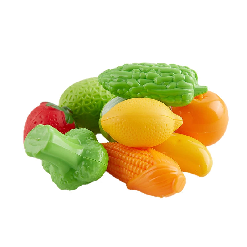 10 PCS Mini Simulation Fruit Vegetable Toys – Dollhouse Accessory Dollhouse Accessories Axl one size