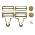 Dungaree Buckles & No-Sew Jeans Buttons DIY Sewing Set Sewing Fastener Set Axl A2