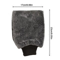 Microfiber Car Wash Mitt – Absorbent Glove for Auto, SUV & RV Car Wash Mitt Axl Gray