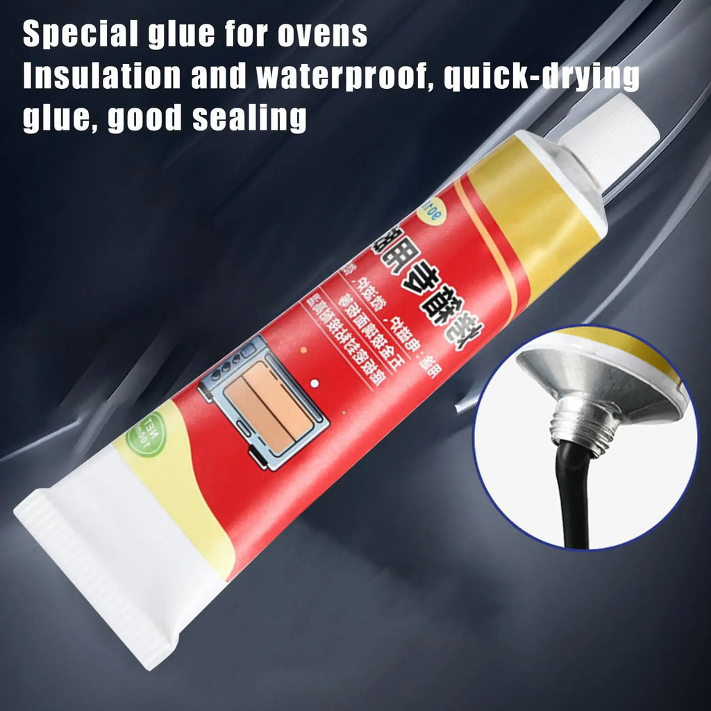 High-Temp Oven Panel Adhesive Sealant 100ml | Fast Drying Appliance Sealant Axl