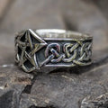 Huitan Retro Punk Star Ring – Vintage Rock Fashion Jewelry Fashion Ring Axl Q394 7