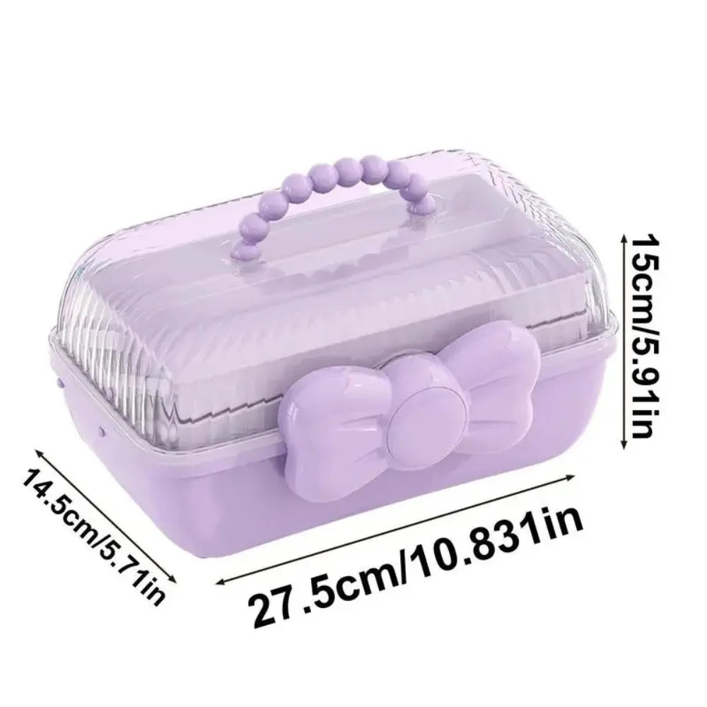 Girls Multi-Layer Jewelry & Hair Accessories Storage Box Accessories Storage Box Axl