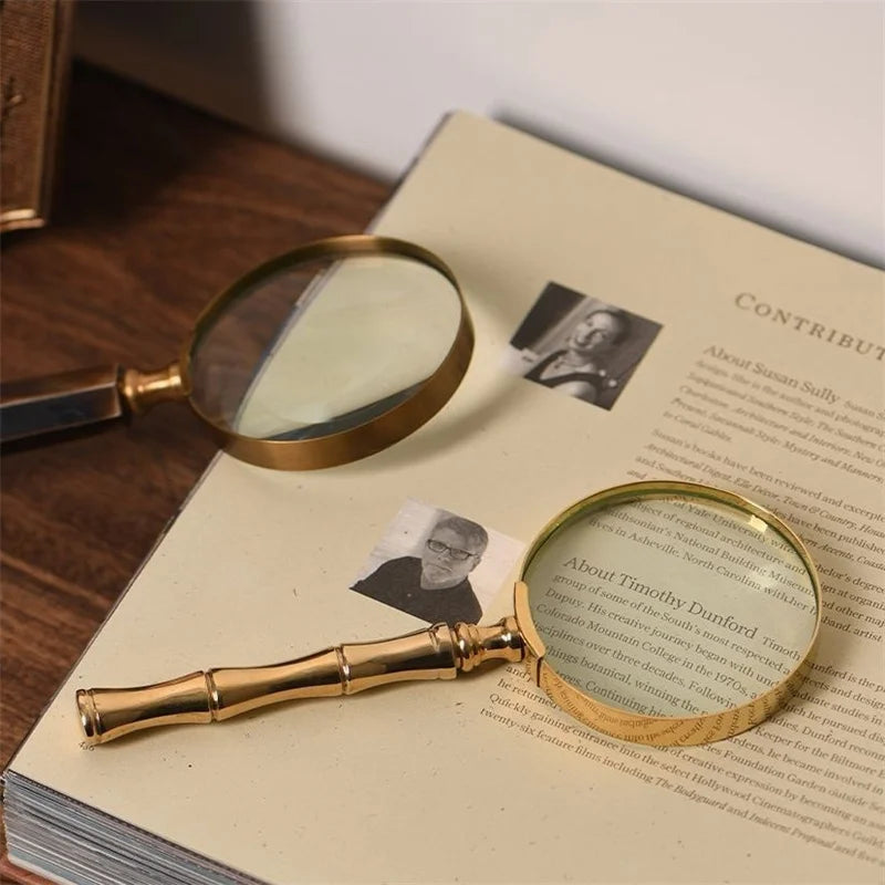 Handheld Magnifying Glass for Kids & Seniors | Reading Loupe Handheld Magnifier Axl