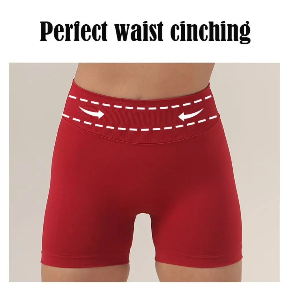 Women's Seamless Biker Shorts – Breathable Gym Fitness Leggings Women's Biker Shorts Axl