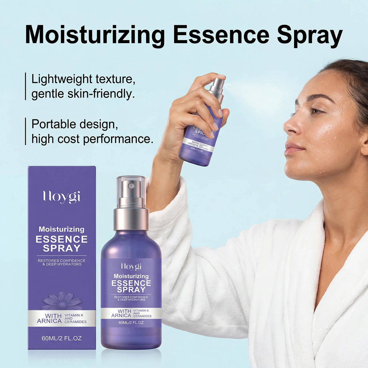 Vitamin K Ceramide Face Spray – Hydrating & Brightening Mist Face Essence Spray Axl