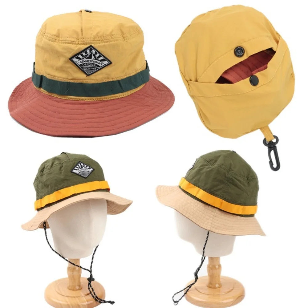 Unisex Sun Protection Bucket Hat – Hiking, Fishing & Camping Sun Bucket Hat Axl