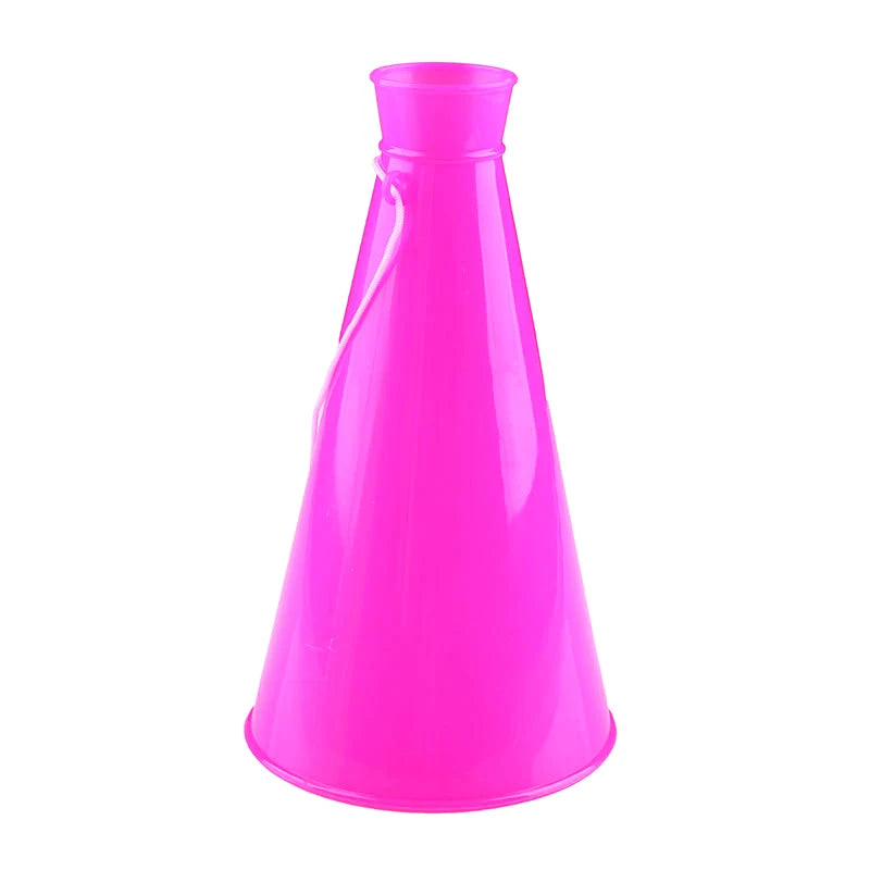 Plastic Trumpet Horn – Cheerleading Noisemaker for Sports & Parties Party Noisemaker Horn Axl Rose red