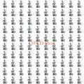 100-Pc Stainless Steel Hidden Deck Clips & Screws – T-Clip Deck Clip Fasteners Axl L China Mainland