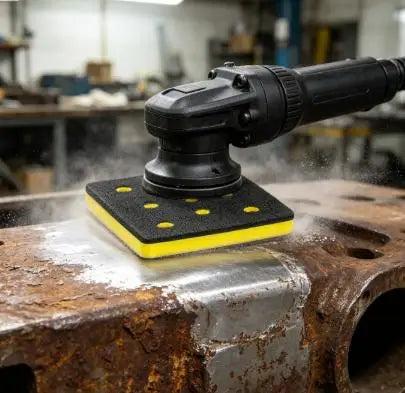110x100mm Pneumatic Sanding Backing Pad – Rectangle Polisher Base Sanding Backing Pad Axl