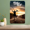 Fiddler on the Roof Classic Movie Metal Poster Sign Metal Wall Sign Axl aluminum sign aluminum 14x20cm