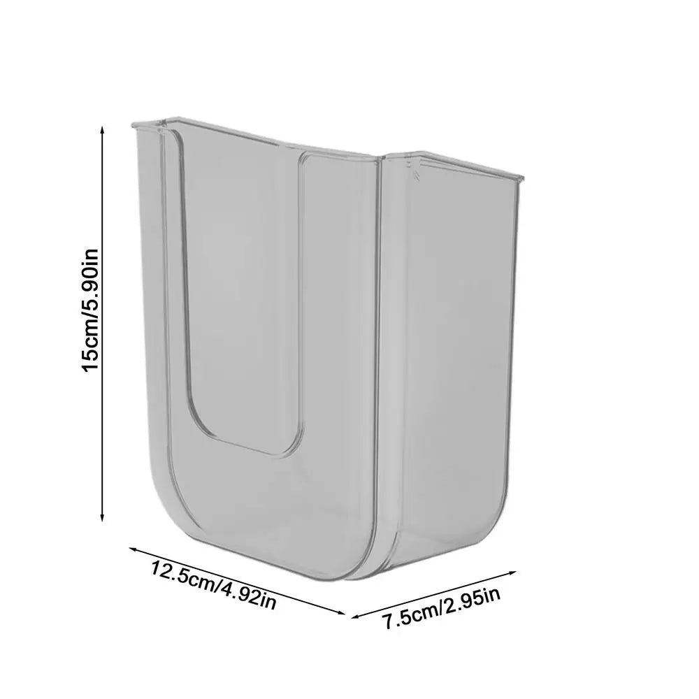 Wall-Mounted Tissue & Wet Wipe Dispenser – No-Drill Tissue Dispenser Axl Grey