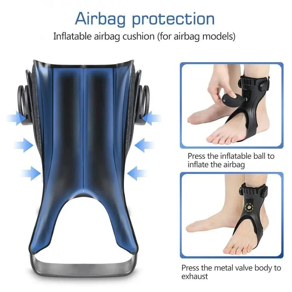 AFO Ankle Brace – Lightweight Foot Drop & Varus Support Ankle Foot Brace Axl