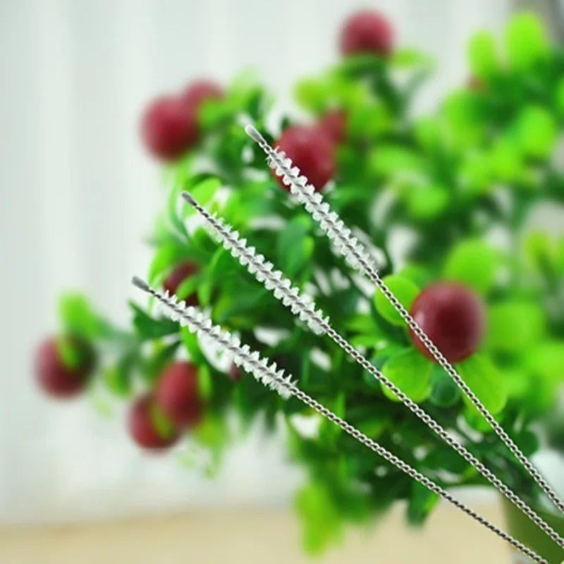 10-Pack Nylon Straw Cleaning Brushes – Reusable Pipe Cleaner Set Straw Cleaning Brush Axl