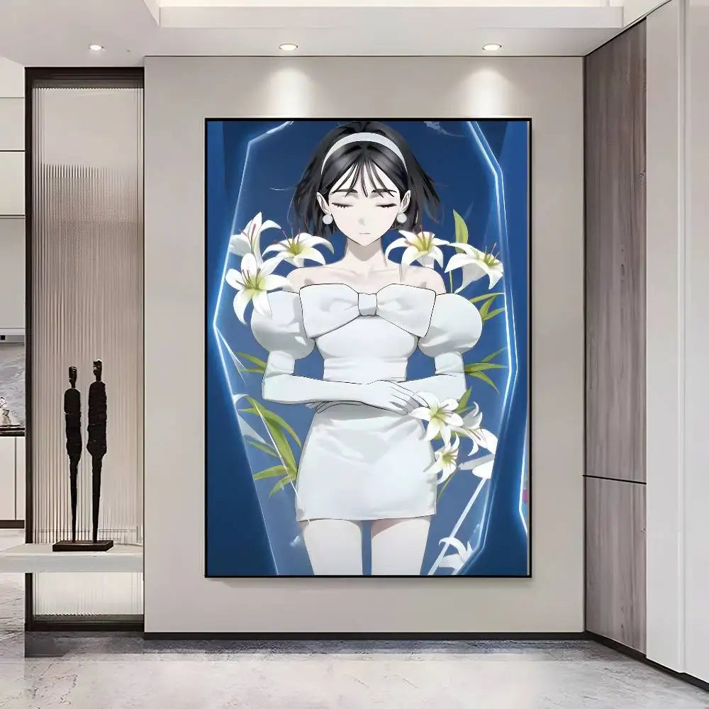 Anime HD Wall Poster – Self-Adhesive Waterproof PVC Décor Wall Poster Axl z5 15X20cmNoframe