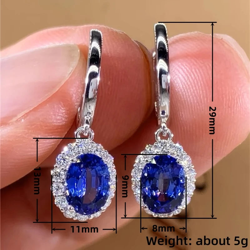 Huitan Cubic Zirconia Drop Earrings – Geometric Fashion Jewelry Drop Earrings Axl