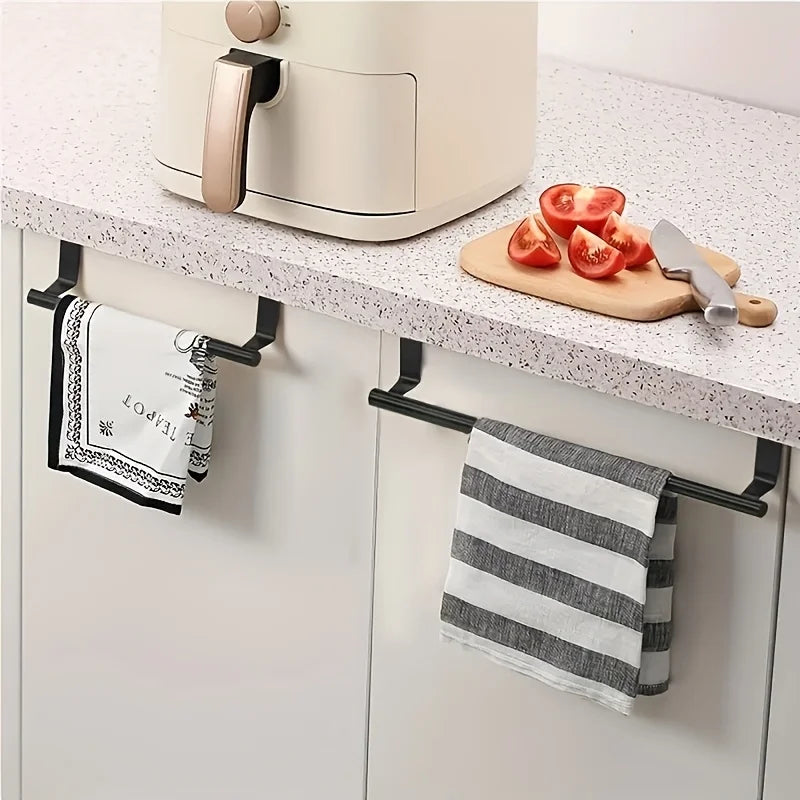 Punch-Free Door Hanging Towel Bar | Stainless Steel Rack Door Towel Rack Axl