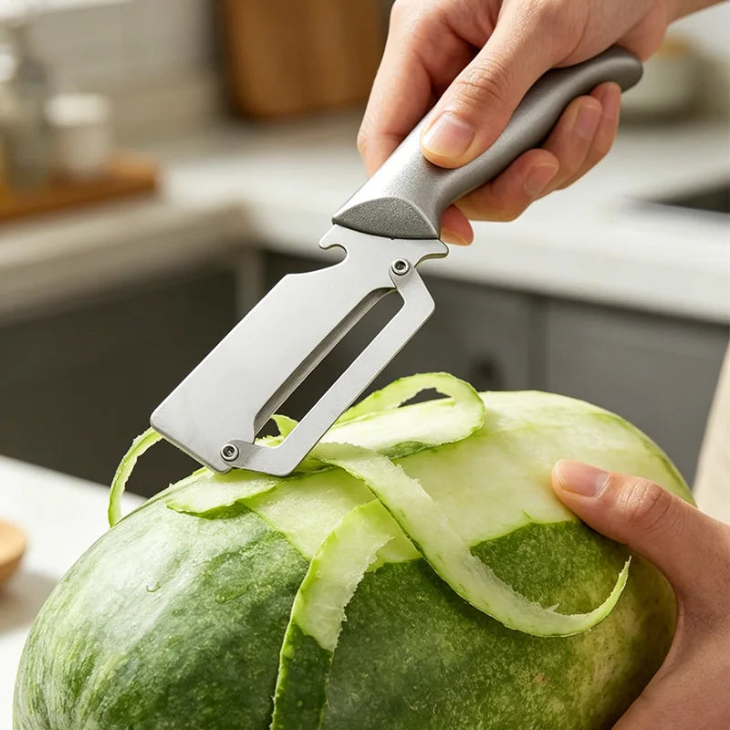 3-in-1 Stainless Steel Vegetable Peeler & Slicing Knife Vegetable Peeler Axl