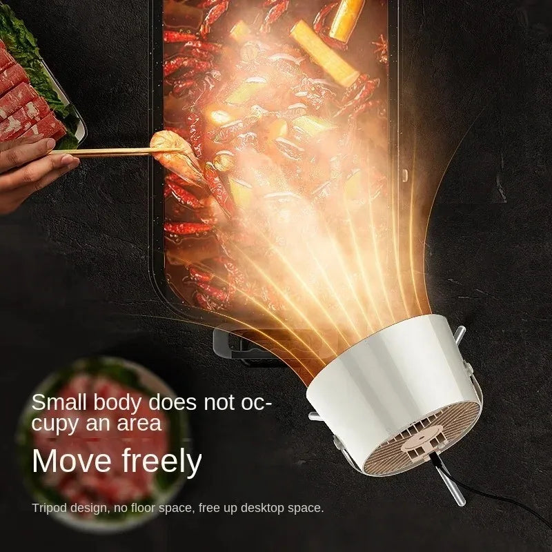 BALASHOV USB Portable Desktop Range Hood – BBQ & Hot Pot Portable Range Hood Axl