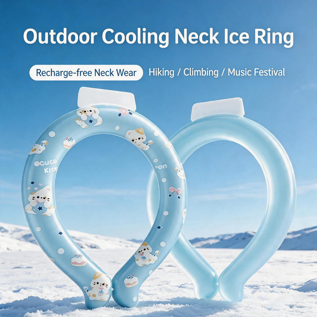 Neck Cooling Ring – Portable Summer Cool Wrap for Outdoors Neck Cooling Ring Axl