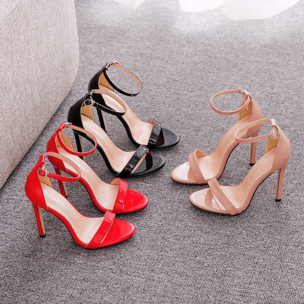 Women's 11cm Stiletto Heel Sandals – Elegant Party High Heels Stiletto Heel Sandals Axl
