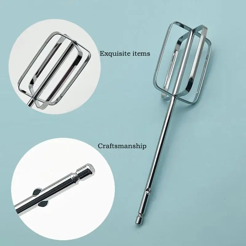 Stainless Steel Hand Mixer Beater Attachments – 2-Pack Whisk Mixer Beater Attachments Axl