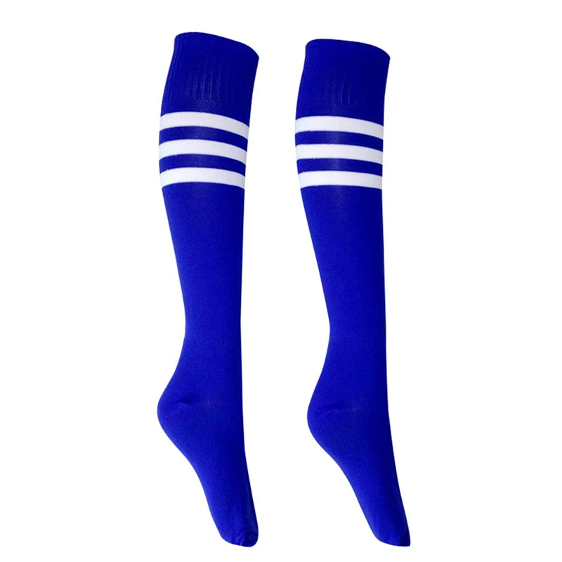 Adult Knee High Soccer Socks – Polyester Sport Socks for Men Knee High Sport Socks Axl A