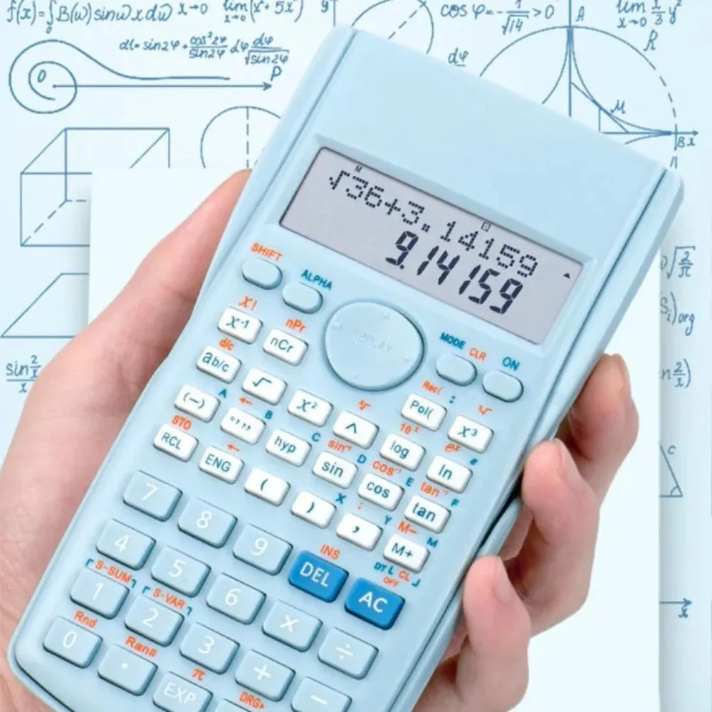 Scientific Calculator 240 Functions – Big Screen Portable Scientific Calculator Axl