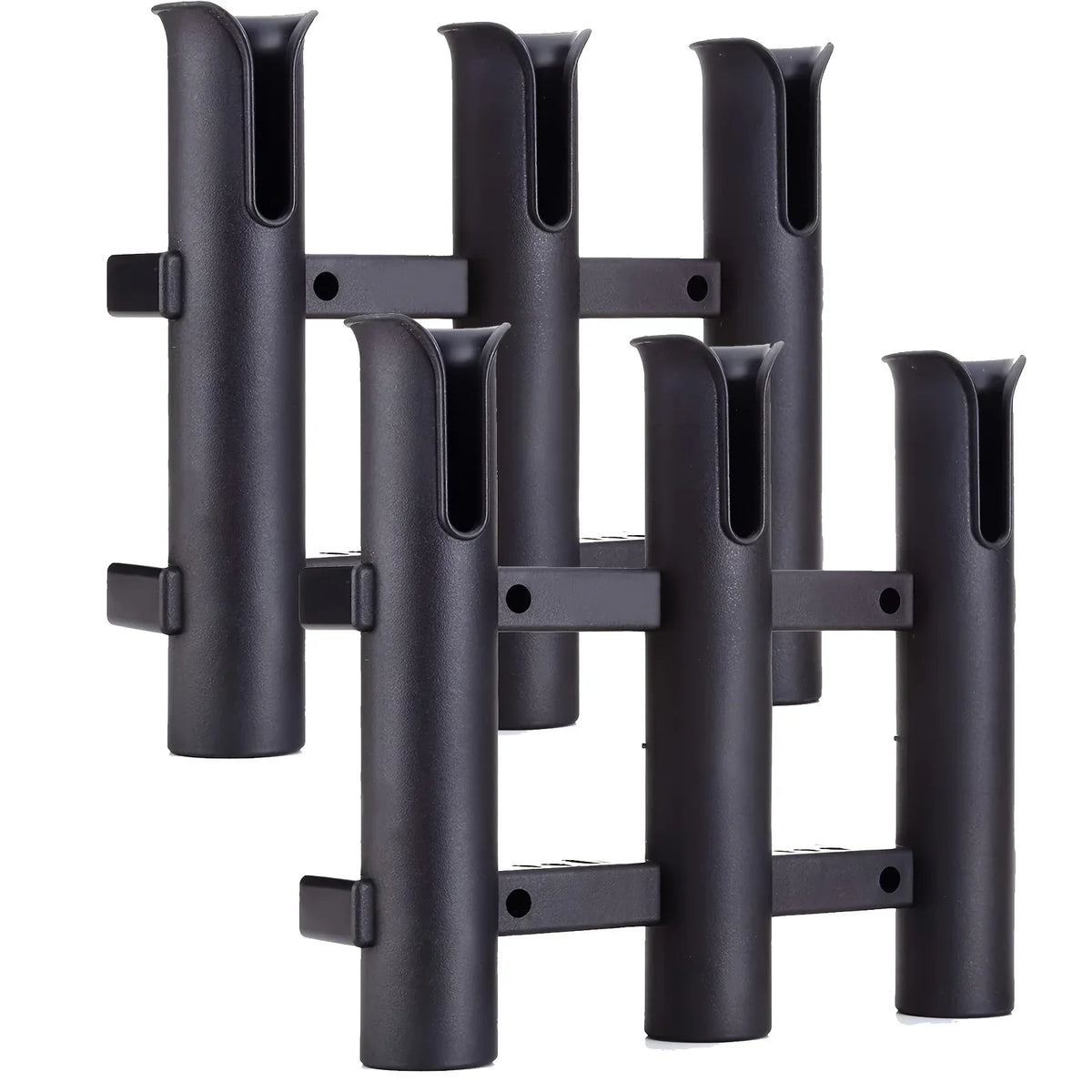 Wall-Mounted Fishing Rod Holders with Tube Connectors – 2 Pack Fishing Rod Holder Axl