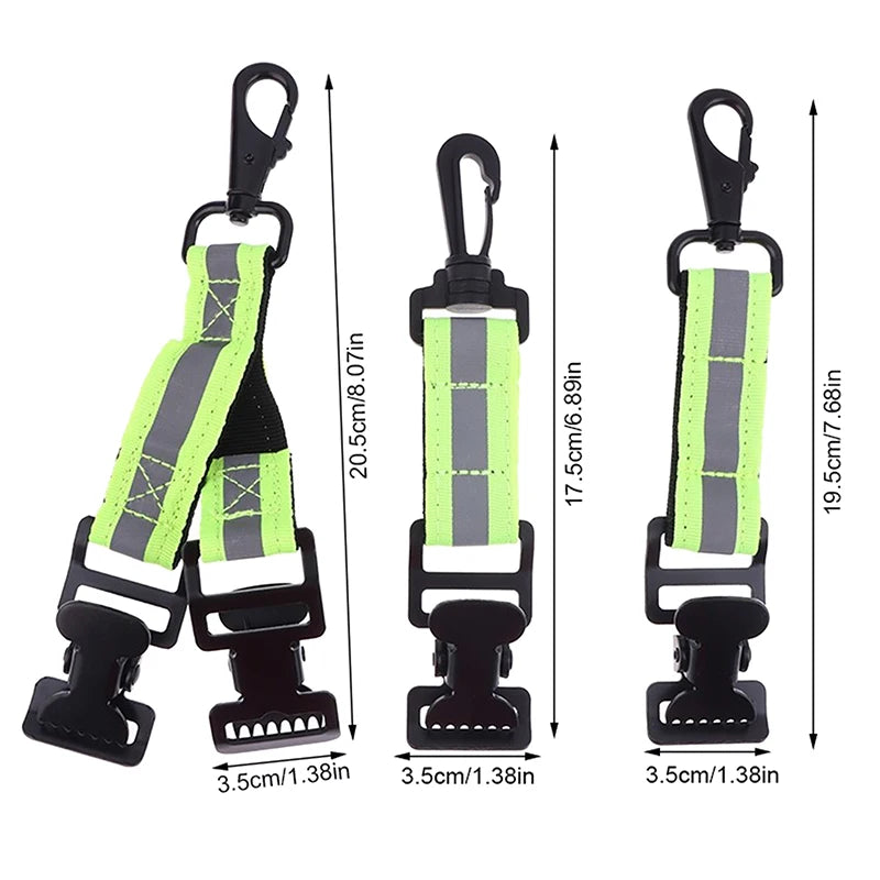 Firefighter Glove Strap Clips – Universal Belt Hook Keeper Glove Clip Strap Axl